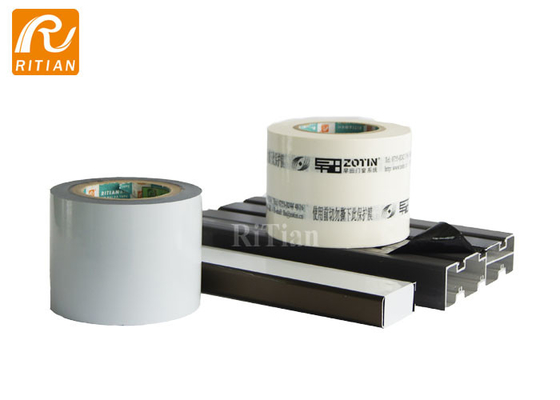 Colore bianco protettivo di alluminio adesivo medio del nero del film/con UV-resistenza &amp; resistenza al calore
