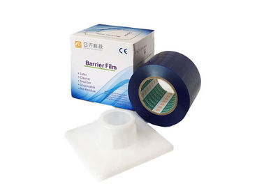 Adesione acrilica 4&quot; della barriera protettiva del film del nastro blu eliminabile del PE X 6&quot; X 1200pcs