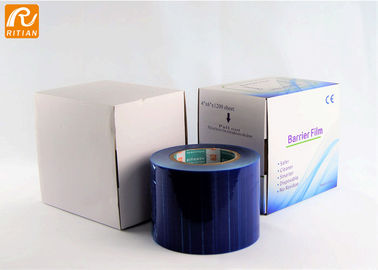 Film dentario eliminabile della barriera, materiale di plastica del PE del film protettivo di 1200 strati