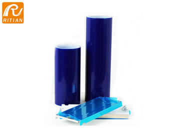 Buccia facile del film autoadesivo trasparente blu dell'acciaio inossidabile per protezione di superficie