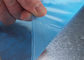 Rotolo di film trasparente blu dell'HDPE di alta qualità del fornitore della fabbrica della Cina per vetro