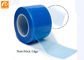 Adesione acrilica del PE della barriera di film di pollice medico blu del rotolo 4x6 con il logo su misura
