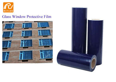 Film protettivo del PE blu autoadesivo per protezione temporanea di vetro di finestra