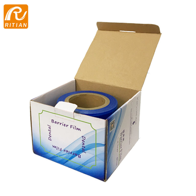 Un buon prezzo. Reggiseno barriera blu con film barriera dentale perforato per tatuaggio di bellezza con tutore per sedia in linea