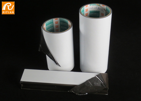 Un buon prezzo. Pellicola protettiva in alluminio bianco nero Pellicola plastica per telaio della finestra in lamiera di alluminio in linea