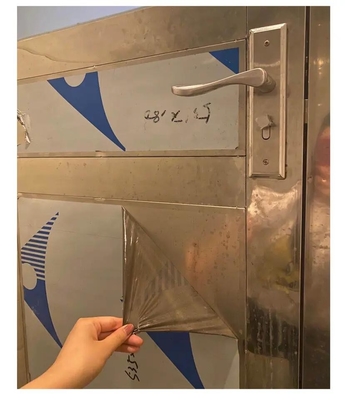 Un buon prezzo. Anti-graffio del film protettivo di resistenza UV & aria di alluminio Pullution per la struttura della finestra di profilo del pannello in linea