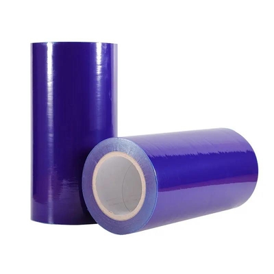 Un buon prezzo. Film protettivo del PE elettrostatico blu diretto di protezione della fabbrica per protezione di superficie di plastica di vetro del metallo in linea