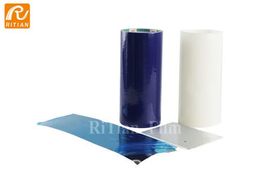 Un buon prezzo. Film protettivo trasparente/blu per gli apparecchi dell'acciaio inossidabile 50 micron di spessore in linea
