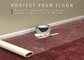 Il film protettivo del tappeto del politene ha stampato l'anti graffio a prova d'umidità per il pavimento