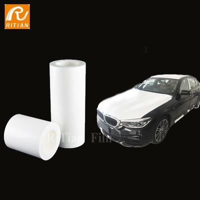 Un buon prezzo. Automobile Hood Vehicle White Protection Film nessun corpo autoadesivo del residuo che avvolge film in linea