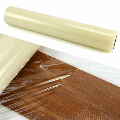 Un buon prezzo. Le scale trasparenti calde di vendita 60cm*60mic*50m del film del campione coprono il film per la prova della polvere del pavimento in linea