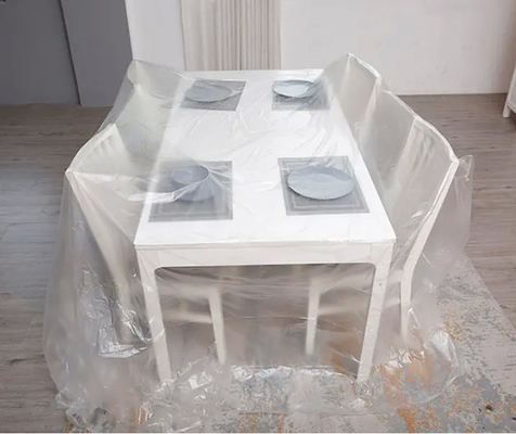 Un buon prezzo. Il blu pre ha legato il PE con un nastro di plastica della protezione dello spruzzo della pioggia del nastro protettivo stampato per il film di Painting Transparent Masking del pittore in linea