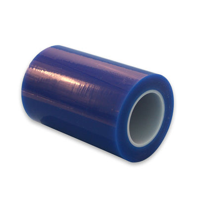 Un buon prezzo. Pellicola protettiva in PE con stampa logo a 2 colori, durezza morbida e superficie liscia per la protezione di bordi in vetro e metallo in linea