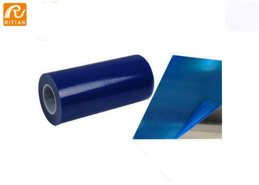 Un buon prezzo. Film protettivo blu della lamiera sottile di colore uno spessore di 50 micron con il materiale del polietilene in linea