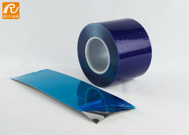 Un buon prezzo. Colore blu nastro di superficie di protezione di 50 micron per leggermente strutturato in linea